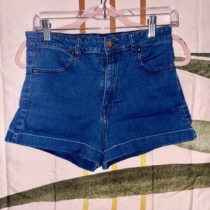 Classic Blue Denim Women's Shorts